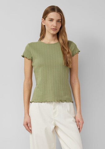 T-shirt s.Oliver en vert : devant