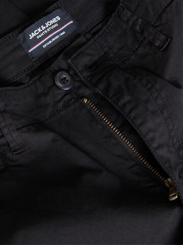 JACK & JONES Regular Cargo Pants in Black