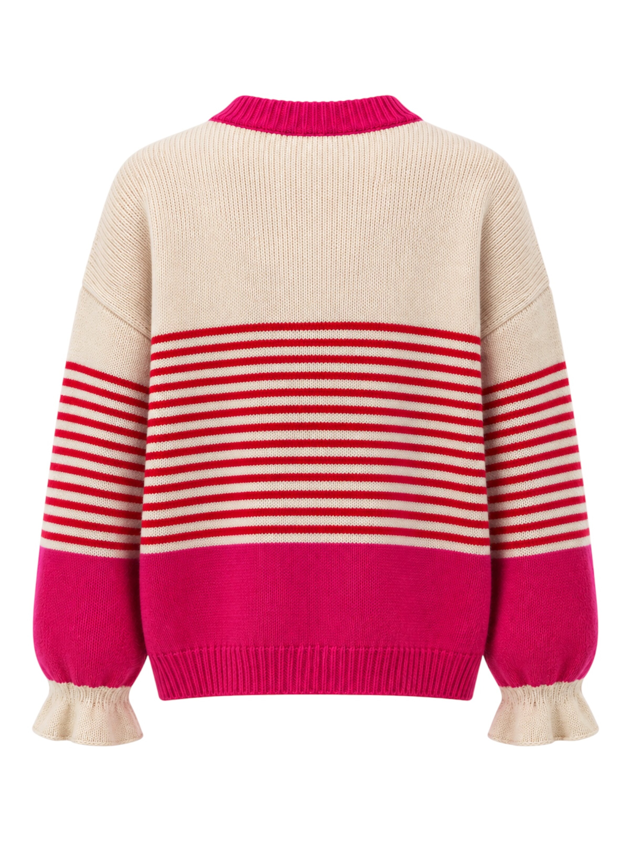 Josephine Label Kardigan 'Cardigan Teresa' – béžová