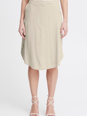 b.young Skirt 'FALAKKA' in Beige: front
