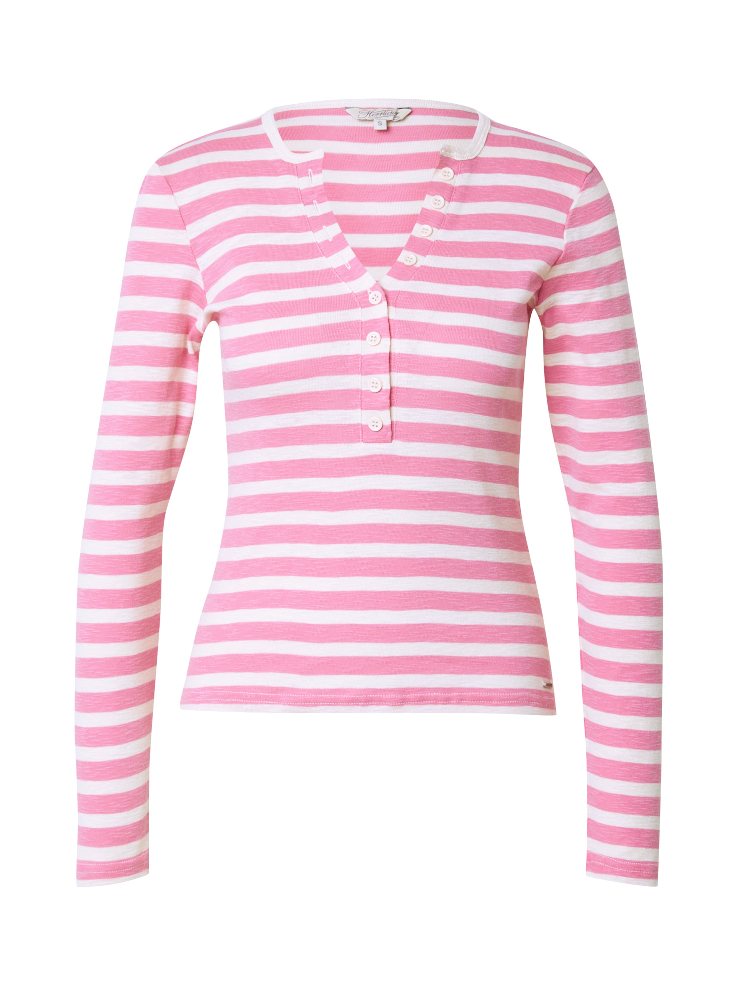 Maglietta 'Cecilia' di Herrlicher in rosa: frontale