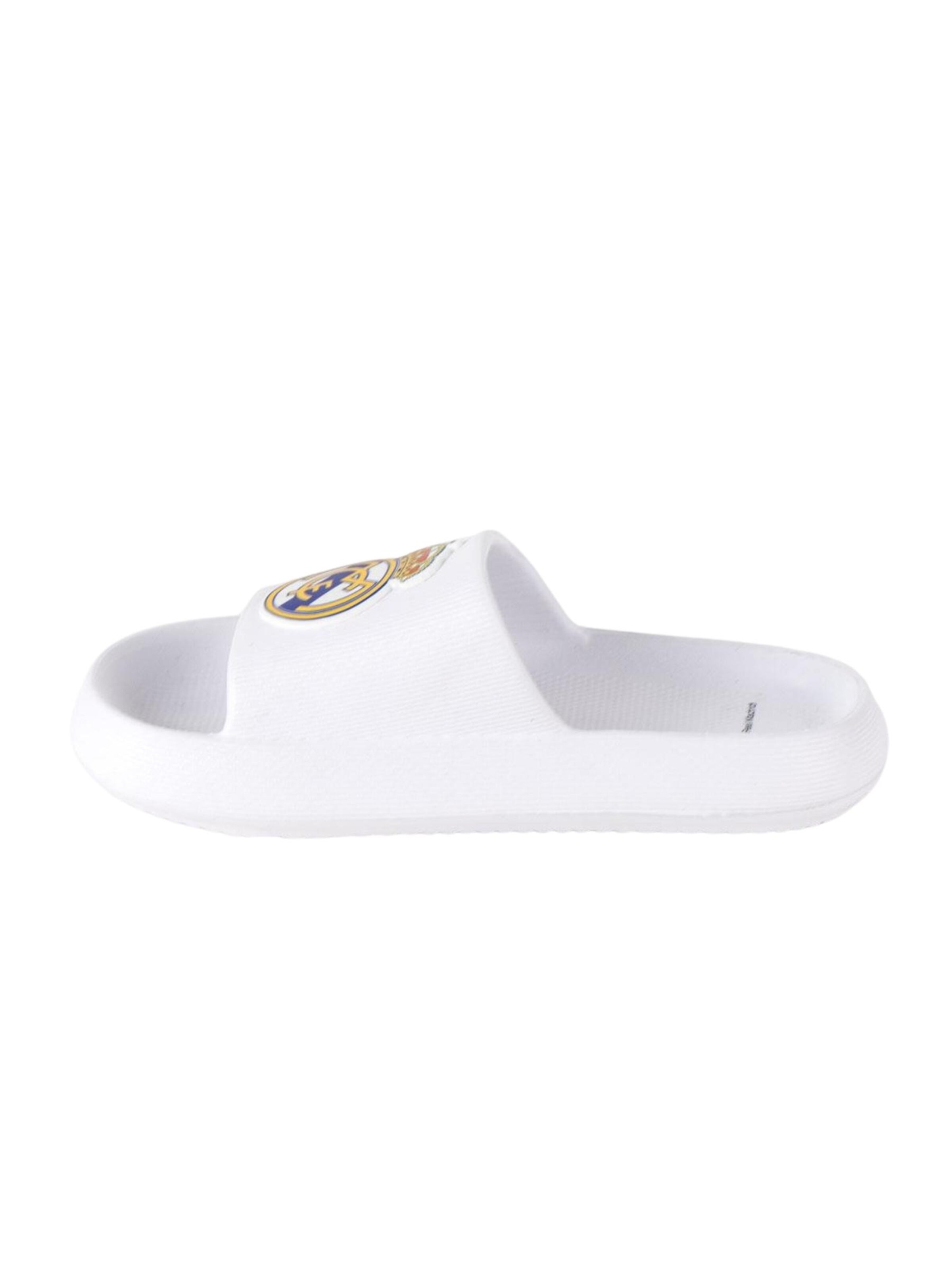 Cerdá Beach & Pool Shoes 'Real Madrid' in White: front