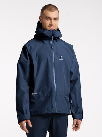 Haglöfs Outdoor jacket 'Spire Alpine' in Blue: front