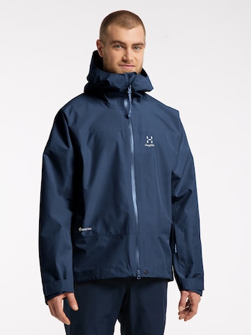 Haglöfs Outdoorjacke 'Spire Alpine' in Blau: predná strana