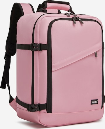 Kono Rucksack in Pink: Vorderseite