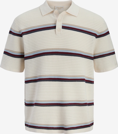 Marškinėliai 'JORMaine' iš JACK & JONES, spalva – šviesiai mėlyna / vyno raudona spalva / juoda / balta, Prekių apžvalga