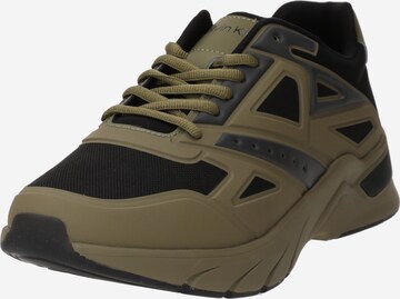 Sneaker bassa di Calvin Klein in verde: frontale