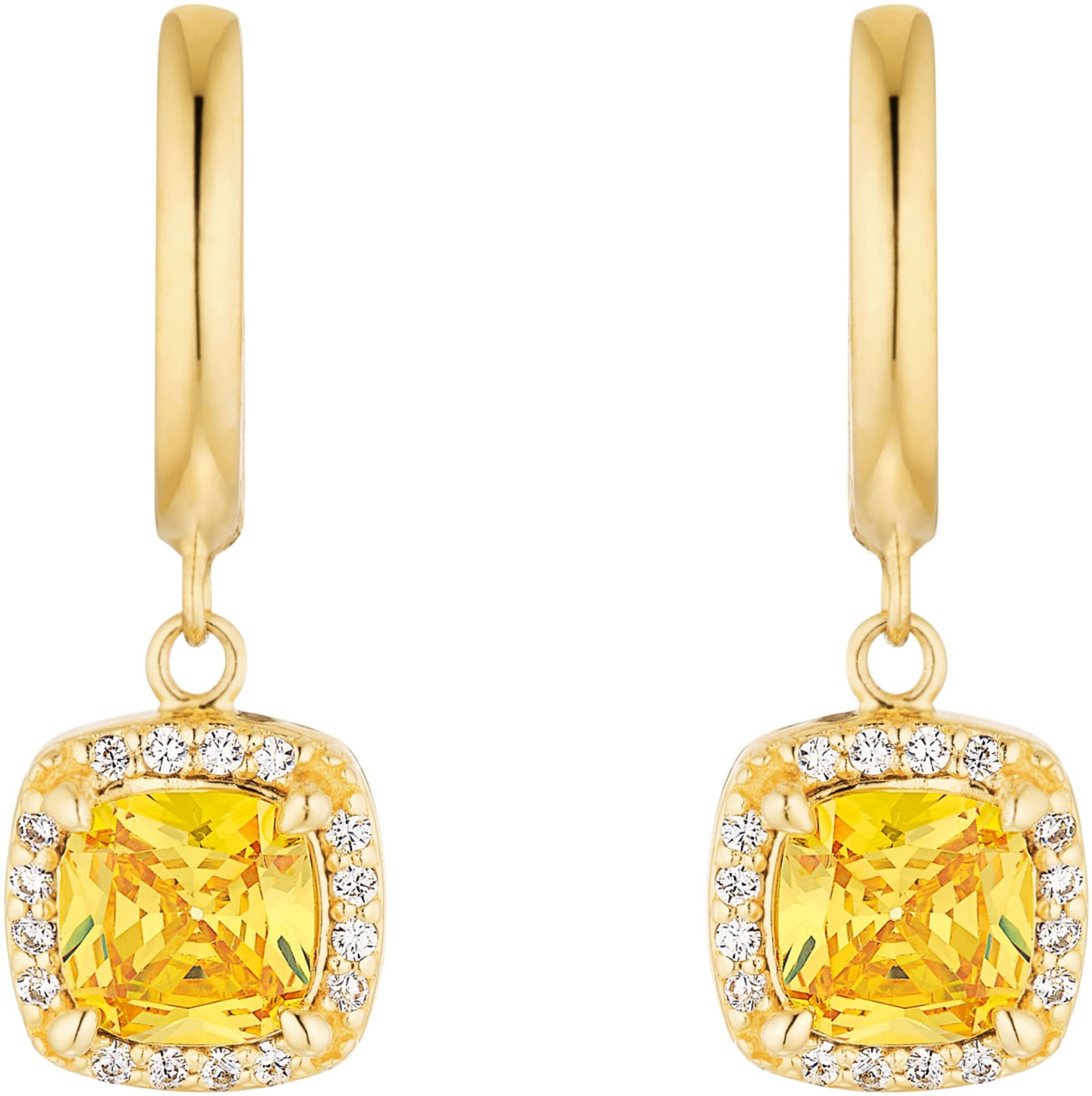 s.Oliver Ohrringe in Gold: Vorderseite