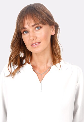 ELLI PREMIUM Halskette Y-Kette in Silber: predná strana