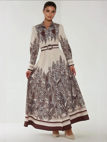 Hiccup Kleid in Beige