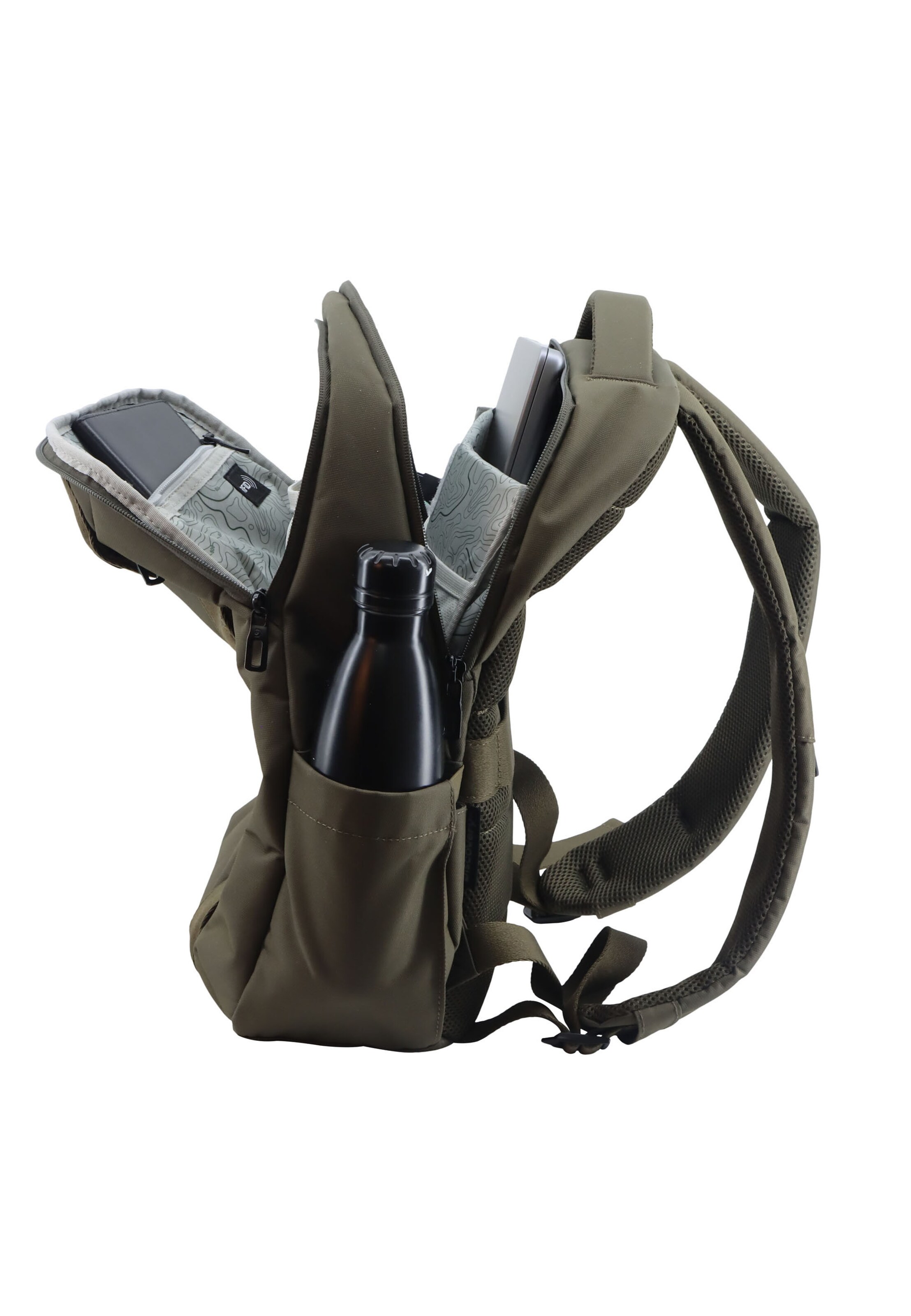 Discovery Rucksack 'Downtown' in Braun