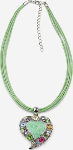 COLLEZIONE ALESSANDRO Necklace 'Barcelona' in Green: front