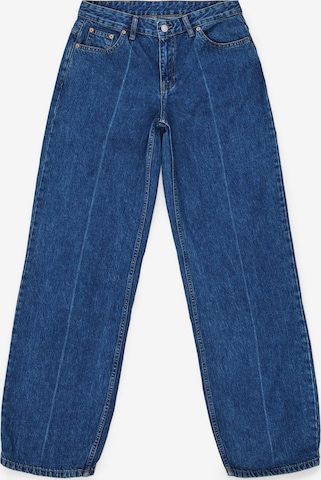 Dr. Denim Jeans 'Hill Low Relaxed Jeans' in Blauw: voorkant