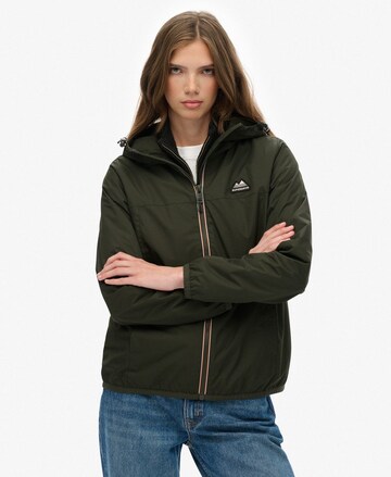 Veste mi-saison 'Essential' Superdry en vert