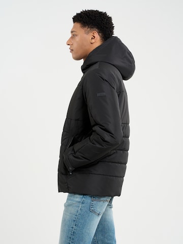 BIG STAR Winter Jacket 'Adrien' in Black