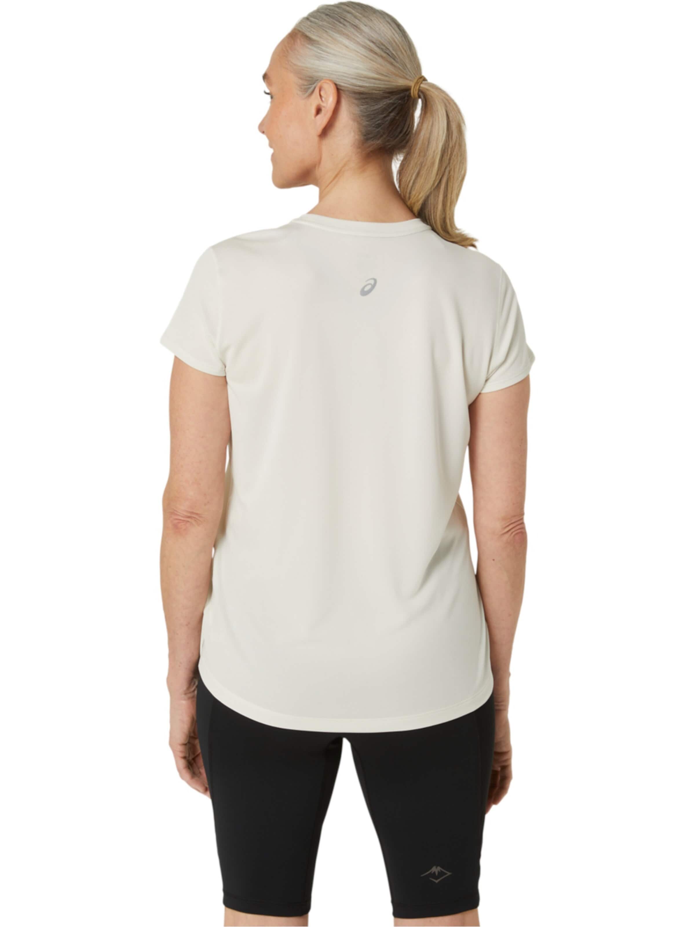 ASICS Shirt 'ASICS Fujitrail Logo SS Top' in Beige