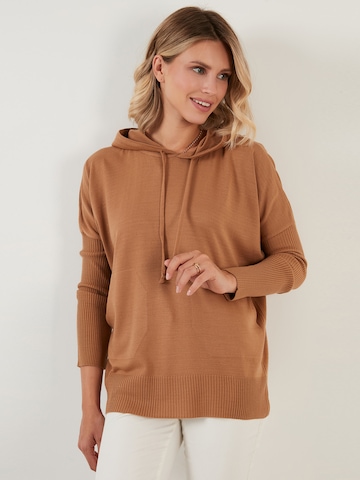 LELA Sweater 'Lela' in Brown