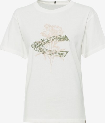 CAMEL ACTIVE T-Shirt mit Logoprint aus Organic Cotton in weiß, Produktansicht