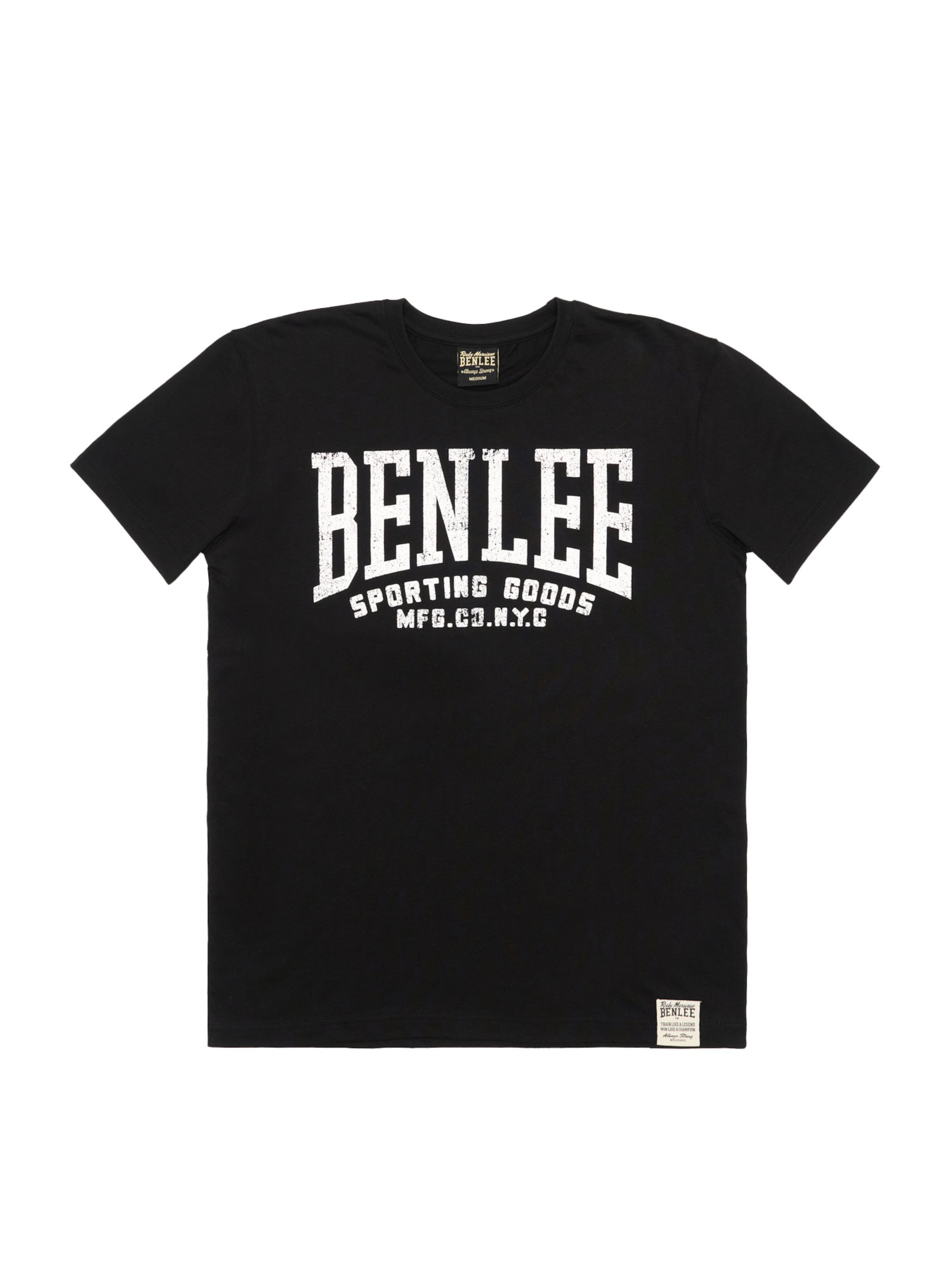 Benlee T-Shirt 'Harwich' in Schwarz: Vorderseite