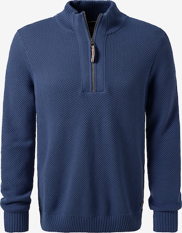 PIERRE CARDIN Trui in Blauw: voorkant