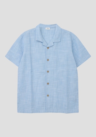 Coupe regular Chemise s.Oliver en bleu