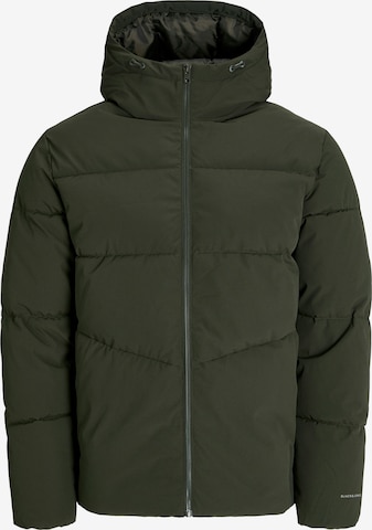 Veste d’hiver 'JJGLOBAL' JACK & JONES en vert : devant