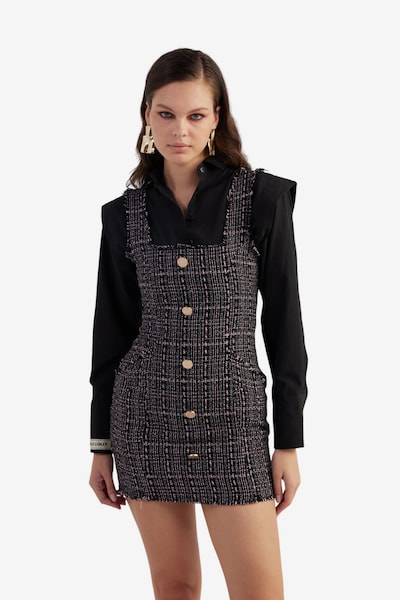HOLLY LOLLY Robe en 40 en rose / noir / blanc, Vue avec produit
