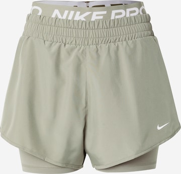 NIKE Спортивные штаны в Зеленый: спереди