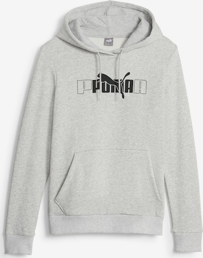 PUMA Sweat de sport en gris chiné / noir, Vue avec produit