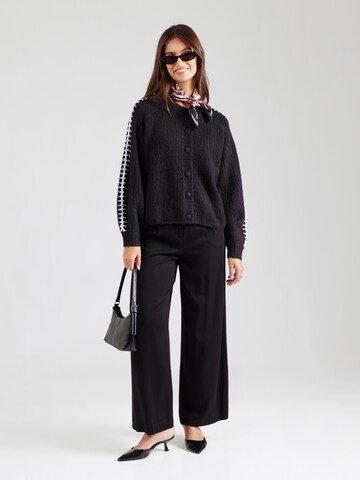 YAS Knit Cardigan 'YASOLLY' in Black