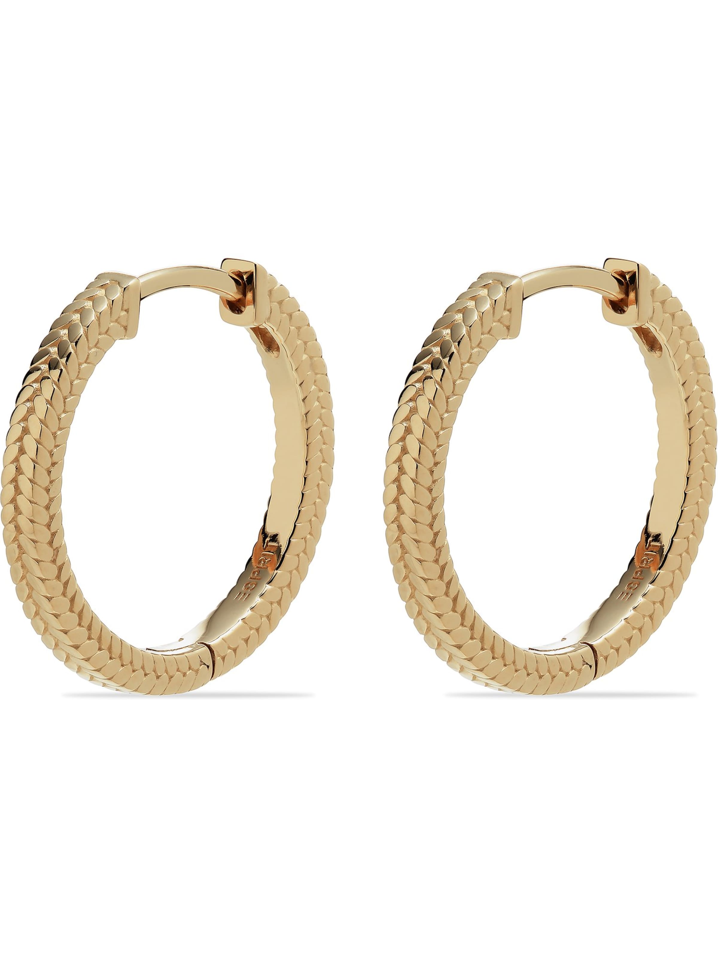 ESPRIT Ohrringe in Gold: Vorderseite
