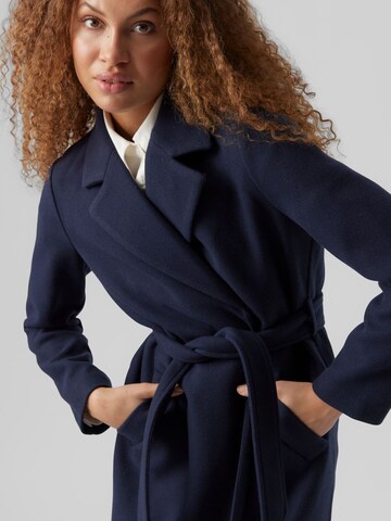 VERO MODA Between-Seasons Coat 'Fortune Aya' in Blue