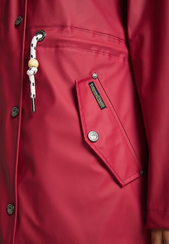 Manteau fonctionnel Schmuddelwedda en rouge