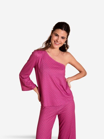 THE-ARE - Blusa en rosa: frente