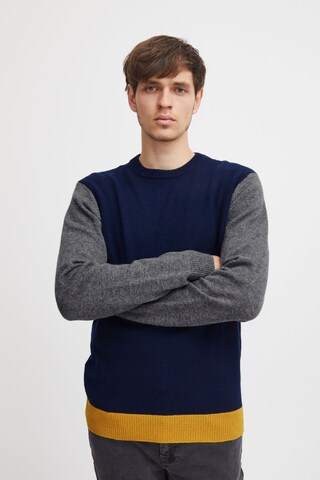 Casual Friday Sweater 'Karl' in Blue: front