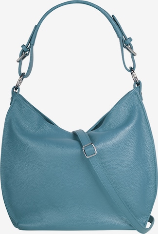 Samantha Look Shopper in Blue: front