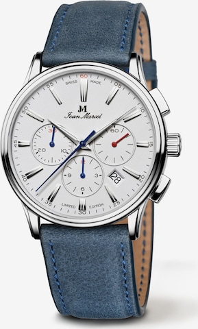 Montre à affichage analogique Jean Marcel en bleu : devant