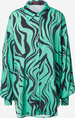 Misspap Blouse in Groen: voorkant