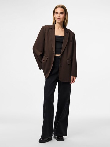 Blazer 'PCKamil' PIECES en marron