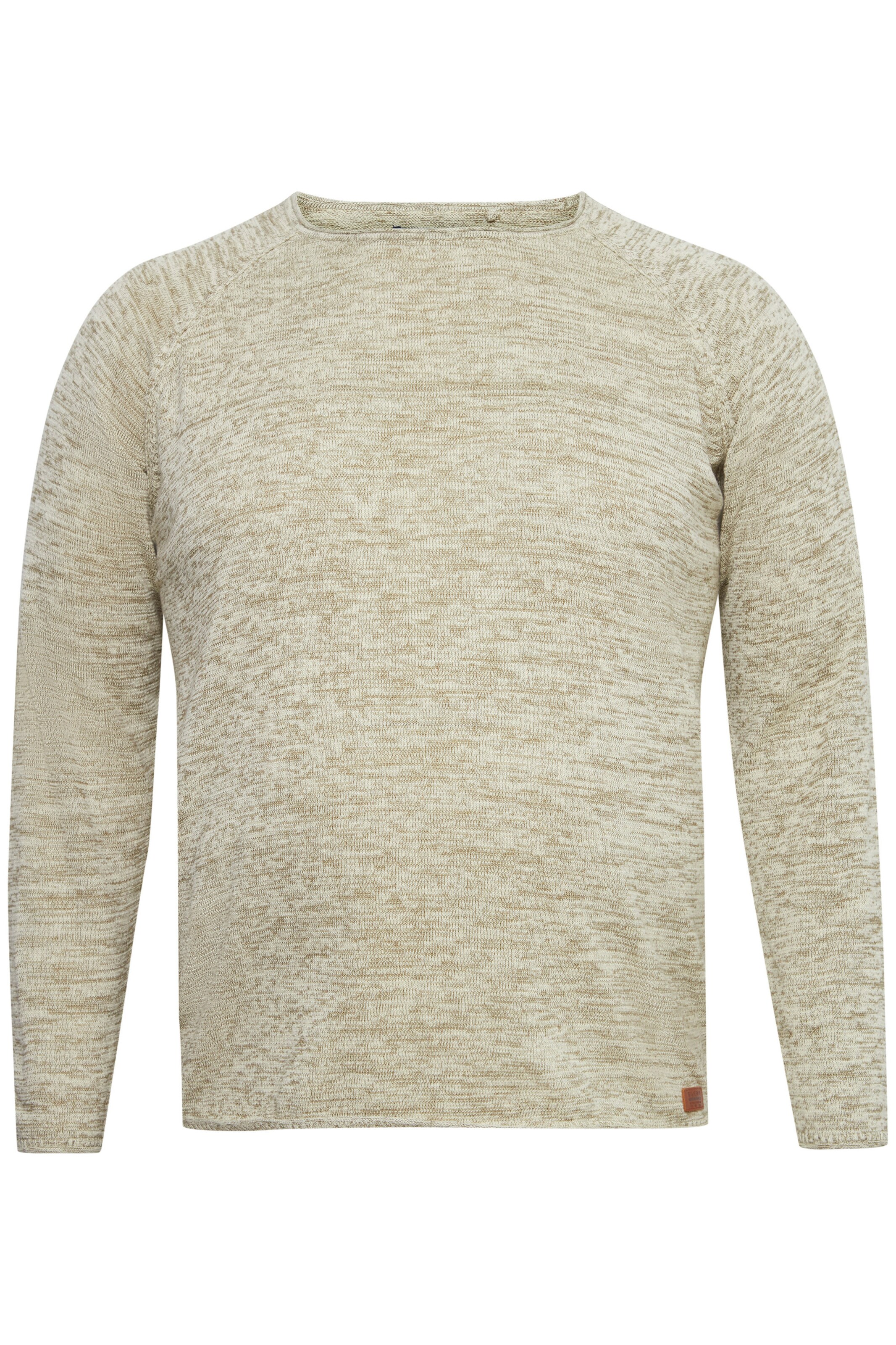 BLEND Pullover 'DAN' Big & Tall in Beige: Vorderseite
