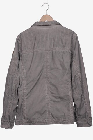 TOM TAILOR Jacket & Coat in L in Grey