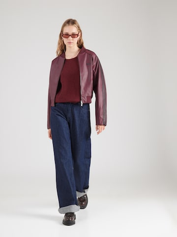 AMERICAN VINTAGE Širok pulover 'Damsville' | rdeča barva