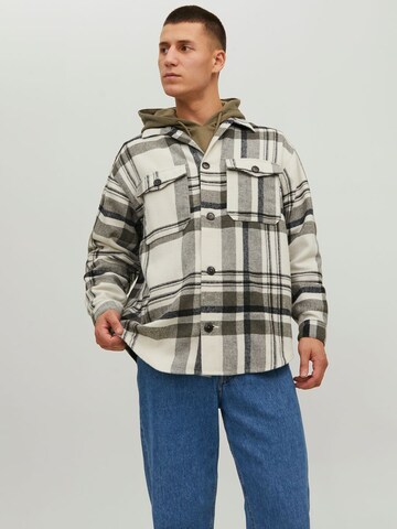 JACK & JONES Regular Fit Skjorte i sort: forside