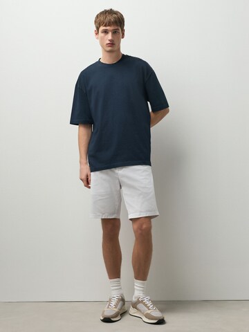 Next Úzky strih Nohavice - Biela