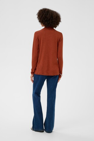 Pull-over 'CUAnnemarie' CULTURE en marron