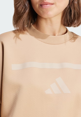 ADIDAS SPORTSWEAR Sportief sweatshirt 'Z.N.E.' in Beige
