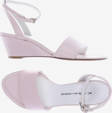Kennel & Schmenger Sandals & High-Heeled Sandals in 37,5 in Pink: front