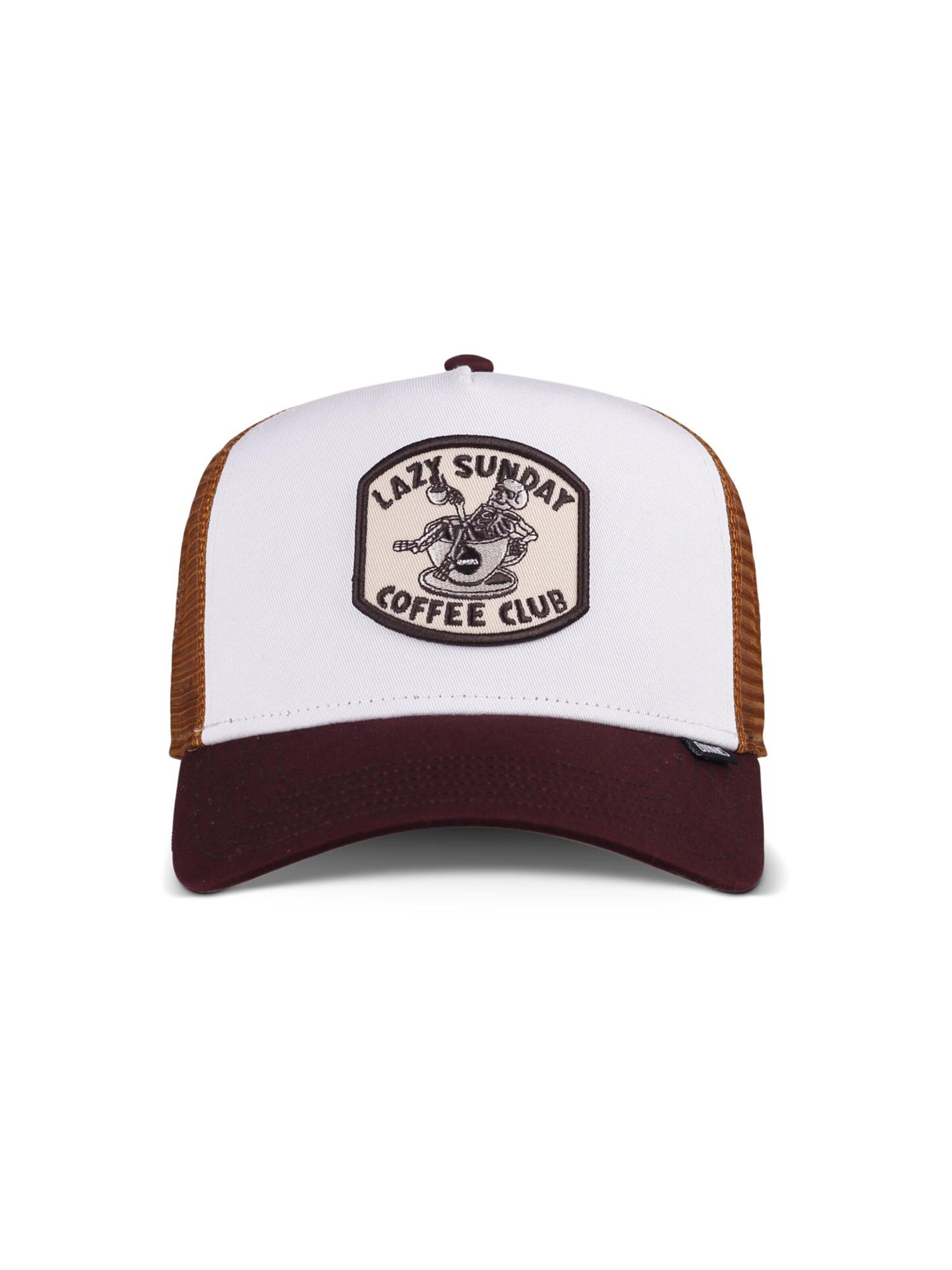 Casquette 'Coffee Club' DJINNS en marron