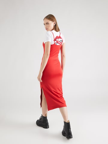 Robe de cocktail Tommy Jeans en rouge