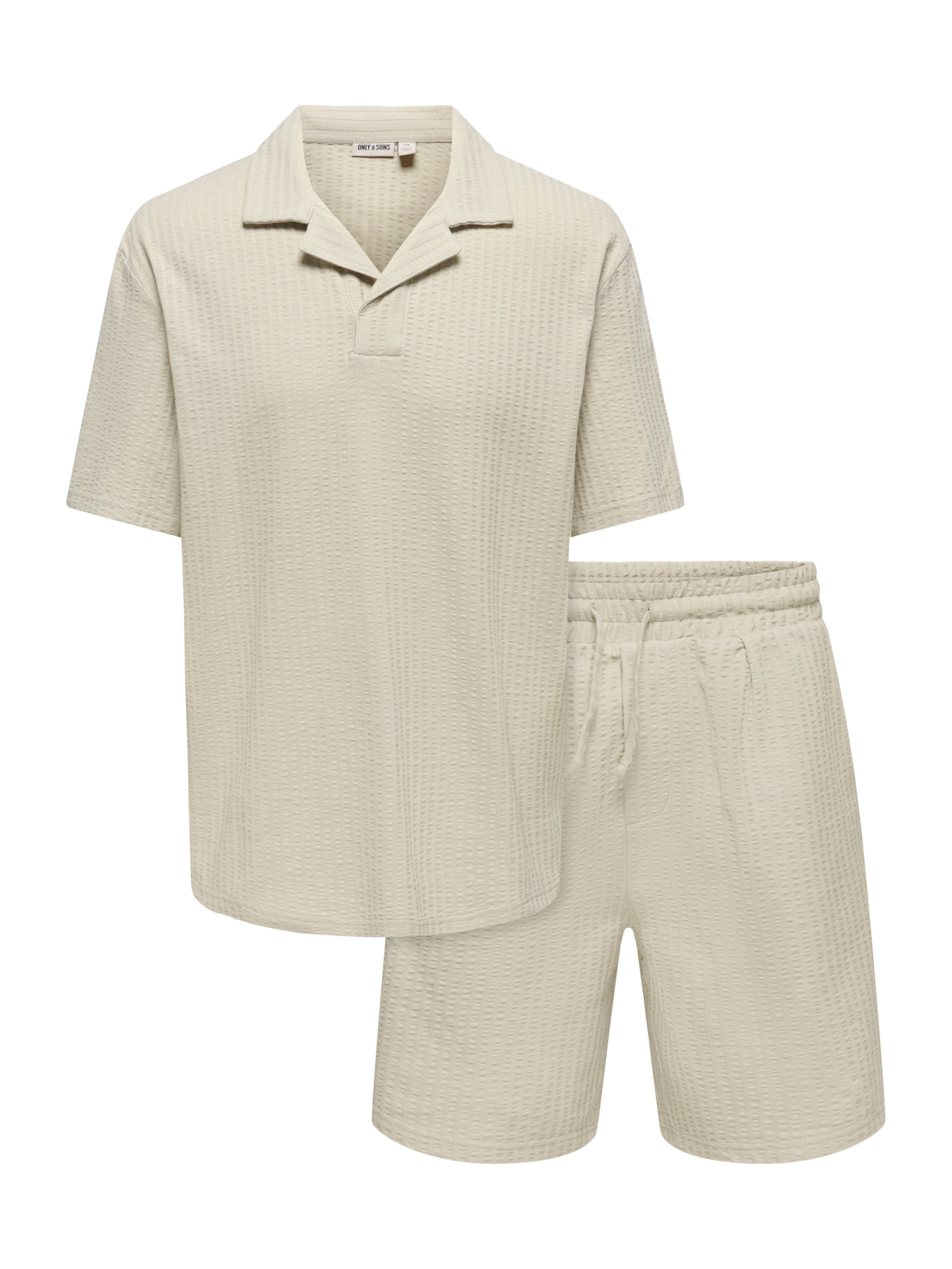 Only & Sons - Traje para estar en casa 'ONSAUSTIN' en gris: frente
